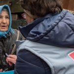 Le persone anziane in Ucraina vogliono la pace